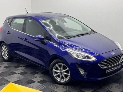 Blue Used 2018 Ford Fiesta Zetec Hatchback | £6,000 (Fair price)