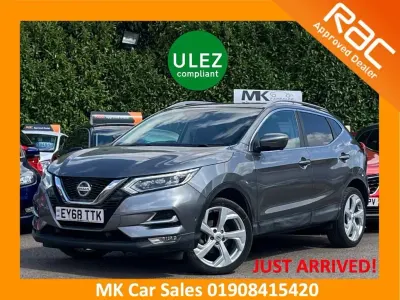 Used Nissan Qashqai S 115 HP (84 kW) 2018 Gun metal grey SUV