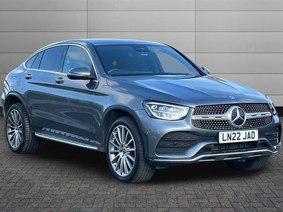 Begagnad Mercedes GLC300 AMG Line Premium 306 HK (225 kW) 2022 Grå Sportkupé