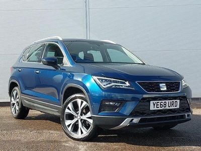 Used Seat Ateca SE Technology 115 HP (84 kW) 2018 Blue SUV