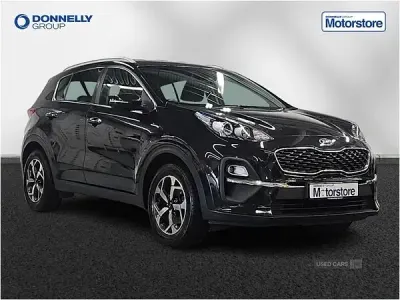 Used Kia Sportage 136 HP (100 kW) 2021 Black SUV