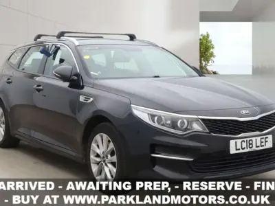 Used Kia Optima 139 HP (102 kW) 2018 Black Estate