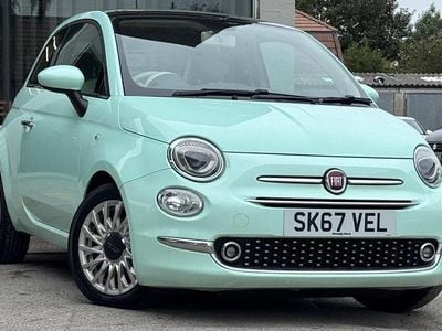 Green Used 2018 Fiat 500 Lounge Hatchback | £6,995 (Fair price)