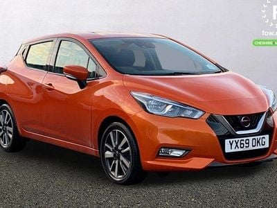 Orange Used 2019 Nissan Micra Acenta Hatchback | £8,399 (Fair price)