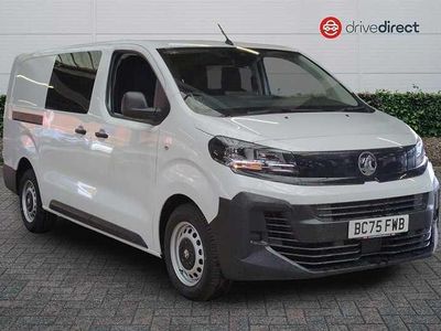 New Vauxhall Vivaro 150 HP (110 kW) 2026 White MPV