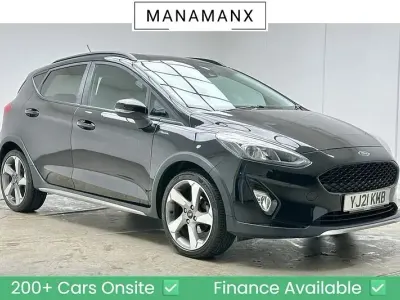 Begagnad Ford Fiesta Active 2021 Svart Halvkombi
