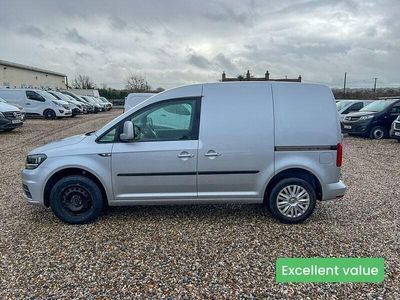 Begagnad VW Caddy Trendline 2017 Silver Minibuss