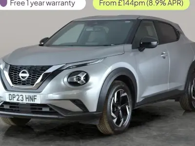 Used Nissan Juke N-Connecta 114 HP (83 kW) 2023 Silver SUV