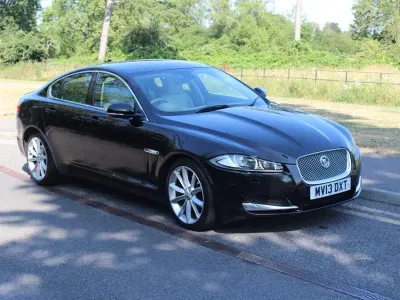 Used Jaguar XF Premium Luxury 240 HP (176 kW) 2013 Black Sedan