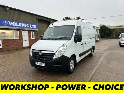 Used Vauxhall Movano 130 HP (95 kW) 2018 White MPV