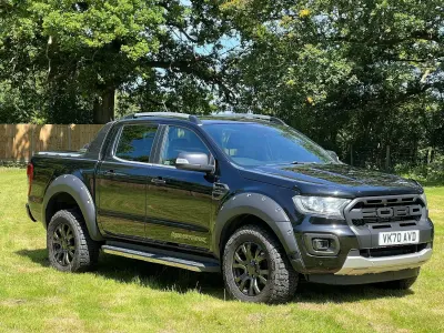 Used Ford Ranger Wildtrack 210 HP (154 kW) 2020 Black Pickup