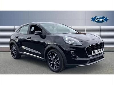 Used Ford Puma Titanium 125 HP (91 kW) 2023 Black SUV