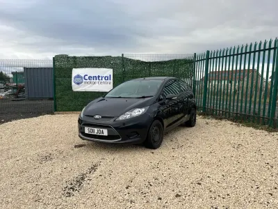 Gebraucht Ford Fiesta 2011 Schwarz Kleinwagen