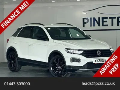 Used VW T-Roc Black Edition 150 HP (110 kW) 2021 White SUV