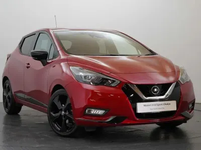 Used Nissan Micra 92 HP (67 kW) 2021 Red Hatchback