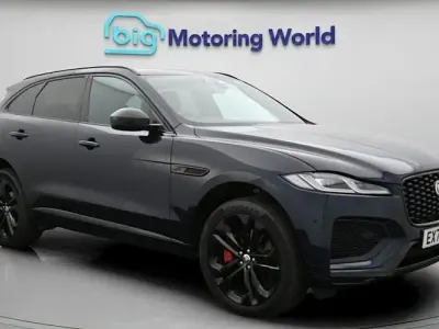 Used Jaguar F-Pace R-Dynamic 404 HP (297 kW) 2023 Blue SUV