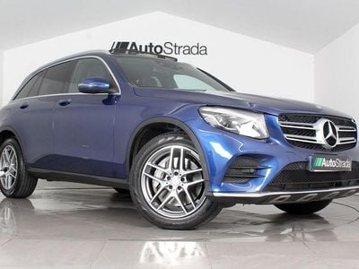 Blue Used 2016 Mercedes GLC250 AMG Line Premium Plus Estate | £12,449 (Fair price)