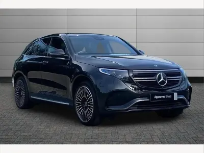 Usado Mercedes EQC400 AMG Line Premium 300 kW (408 CV) 2023 Gris SUV