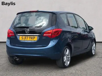Used Vauxhall Meriva S 134 HP (98 kW) 2017 Blue MPV
