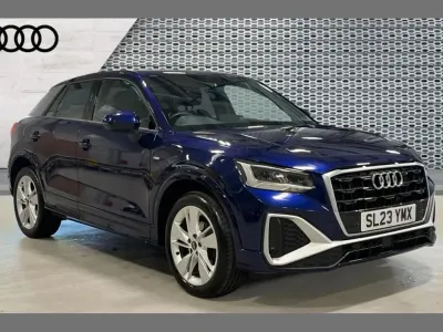 Used Audi Q2 S-Line 147 HP (108 kW) 2023 Blue SUV