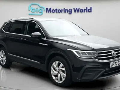 Used VW Tiguan Allspace S 150 HP (110 kW) 2022 Black SUV