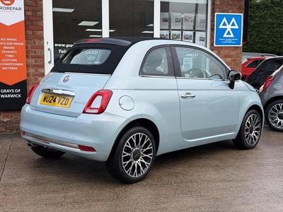 Used Fiat 500C S 70 HP (51 kW) 2024 Green Cabriolet