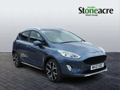 Used Ford Fiesta Active X 125 HP (91 kW) 2021 Blue Hatchback