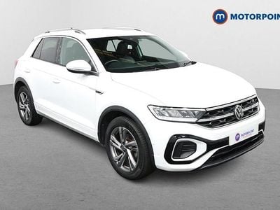 Used VW T-Roc R-line 2022 White SUV