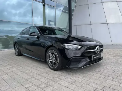 Used Mercedes C200 AMG line 204 HP (150 kW) 2025 Black Sedan