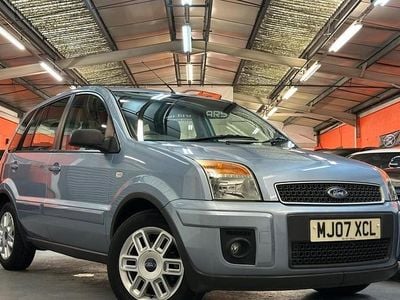 Blue Used 2007 Ford Fusion Zetec Hatchback | £3,800 (A bit pricey)