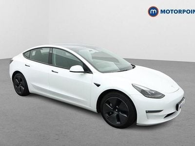 Used Tesla Model 3 Long Range AWD 366 kW (498 HP) 2021 White Sedan