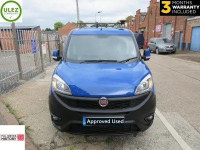 Used Fiat Doblò 90 HP (66 kW) 2015 Blue MPV