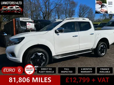 Used Nissan Navara Tekna 190 HP (139 kW) 2021 White Pickup
