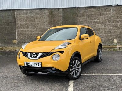 Used Nissan Juke Tekna 2017 Yellow SUV