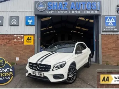Used Mercedes GLA200 Premium Plus 136 HP (100 kW) 2017 White SUV