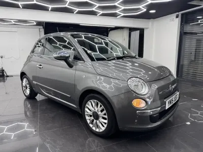 Używany Fiat 500 Lounge 69 KM (50 kW) 2015 Szary Hatchback