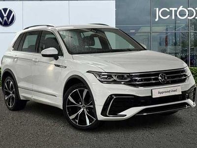 Used VW Tiguan R-line 150 HP (110 kW) 2022 White SUV