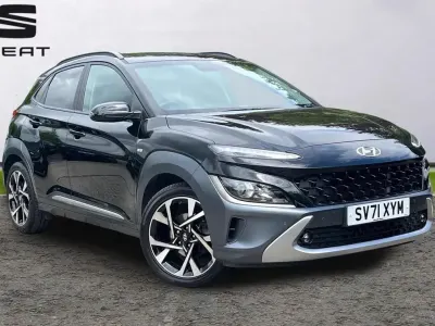 Used Hyundai Kona Premium 120 HP (88 kW) 2021 Black SUV