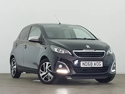 Used Peugeot 108 Collection 72 HP (52 kW) 2018 Black Hatchback