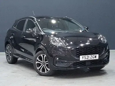 Used Ford Puma ST-Line 125 HP (91 kW) 2021 Black SUV