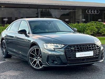 Grey Used 2024 Audi A8 Black Edition Sedan | £47,698 (Fair price)