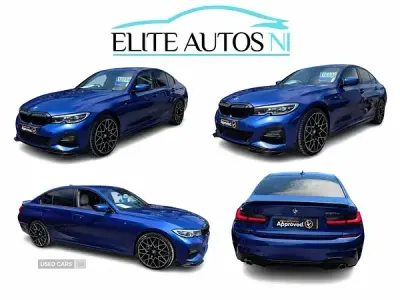 Used BMW 330e M Sport 288 HP (211 kW) 2019 Blue Sedan