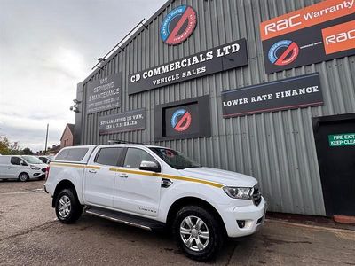 White Used 2022 Ford Ranger Limited Pickup | £11,995 (Expensive)