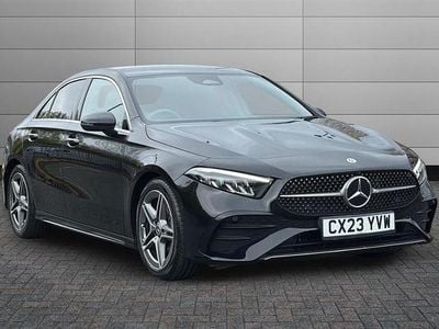 Used Mercedes A180 Executive 136 HP (100 kW) 2023 Cosmos black Sedan