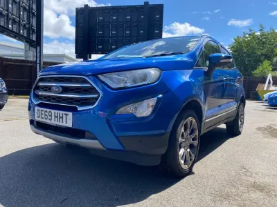Used Ford Ecosport Titanium 2019 Blue SUV