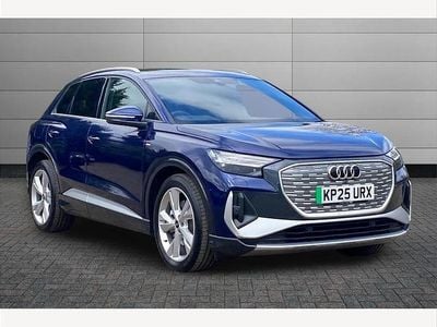 Used Audi Q4 e-tron S-Line 210 kW (286 HP) 2025 Blue SUV