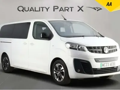 Used Vauxhall Vivaro Ultimate 11 kW (15 HP) 2023 White MPV