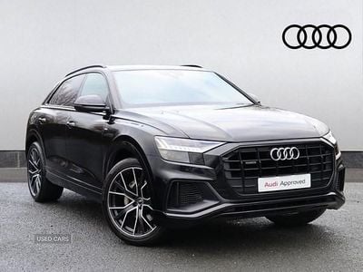 Used Audi Q8 Black Edition 340 HP (250 kW) 2021 Black SUV