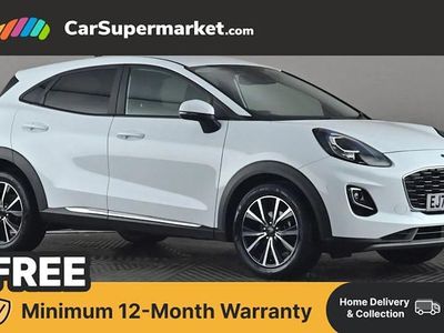 Used Ford Puma Titanium 125 HP (91 kW) 2023 White SUV