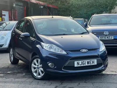 Used Ford Fiesta Zetec 2011 Blue Hatchback